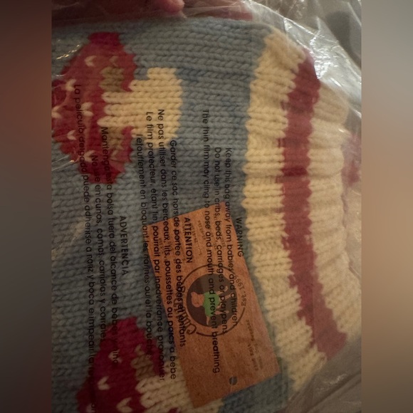 Hand-Knit Mushroom Pet sweater - Picture 2 of 11